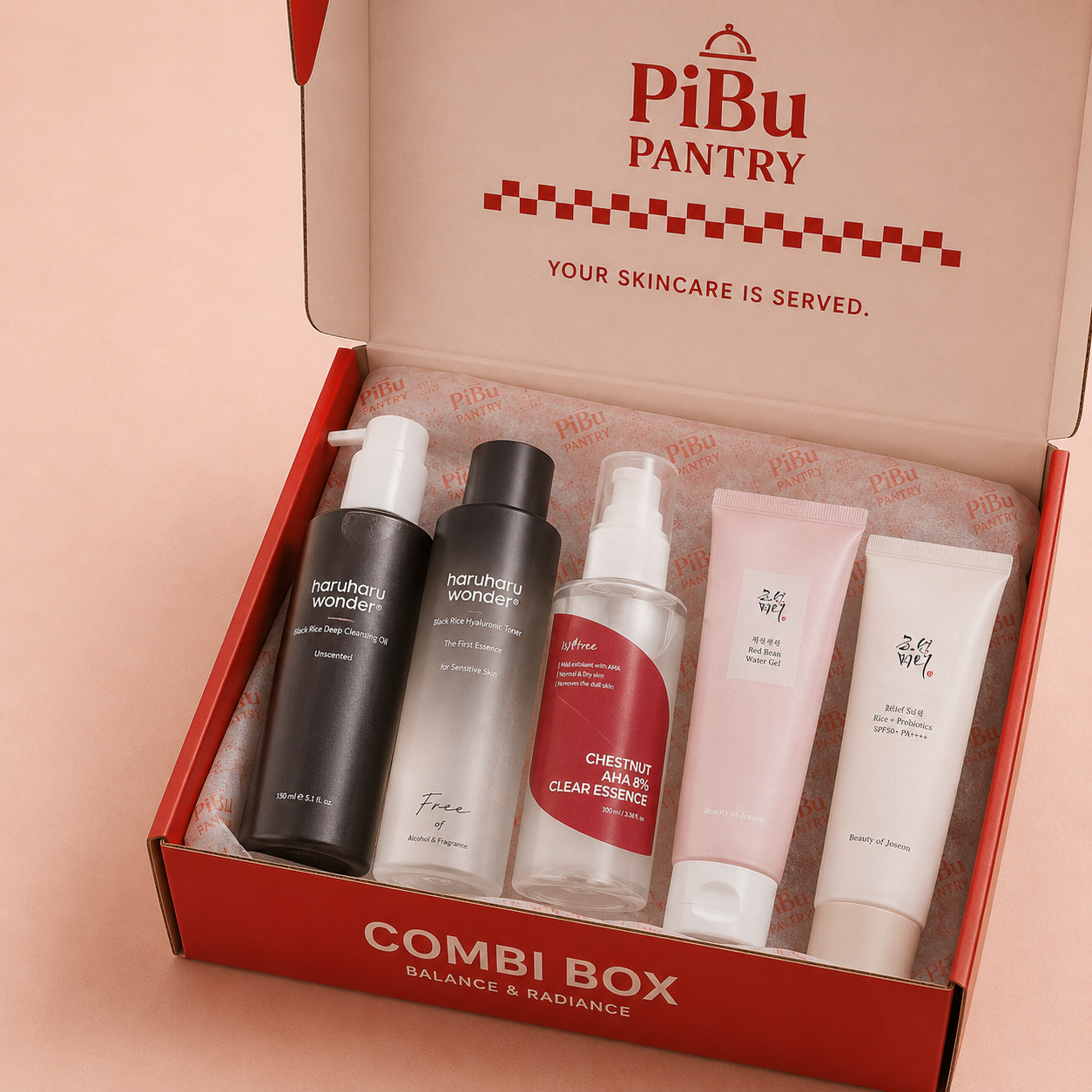 Combination skin box