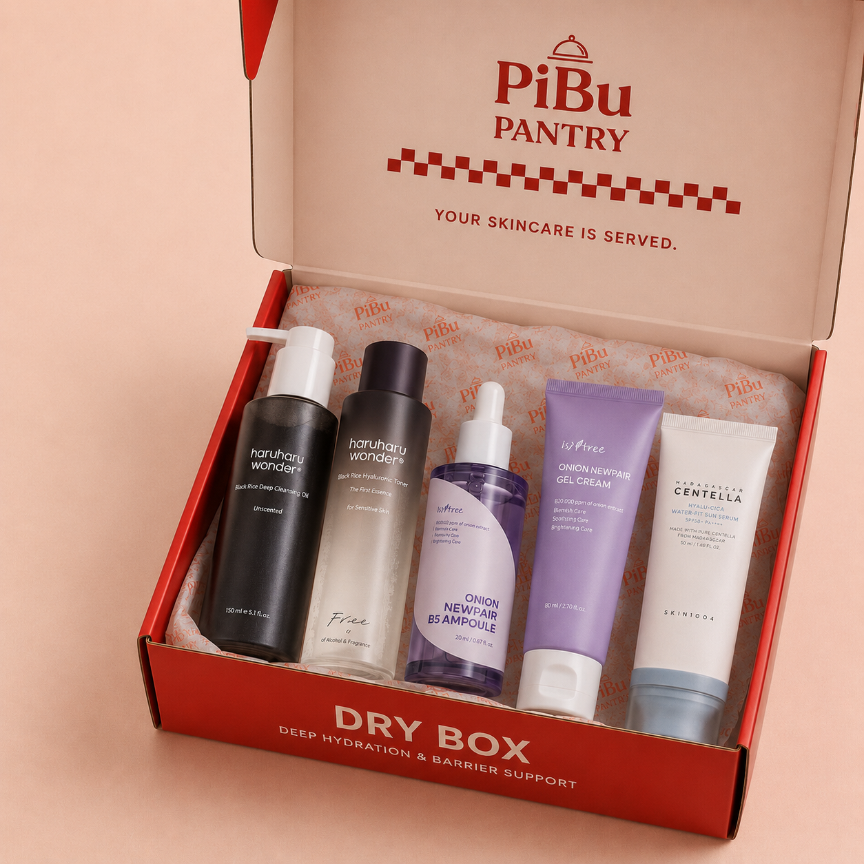 Dry skin box