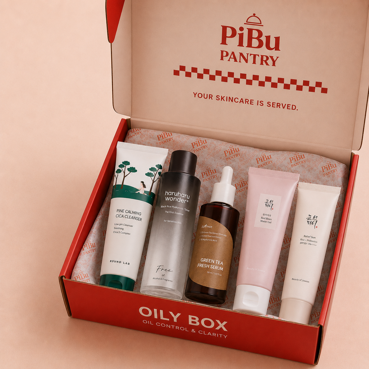 Oily skin box